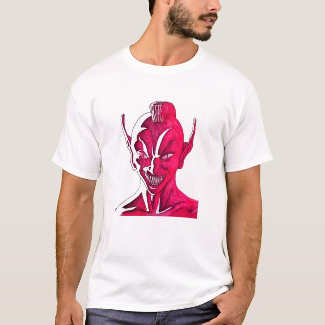 Camiseta Sonrisa roja (Anverso)