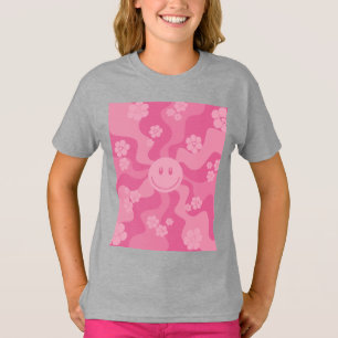 Camiseta Sonrisa - Rosa