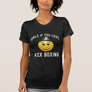 Camiseta Sonrisa si usted ama el boxeo de retroceso