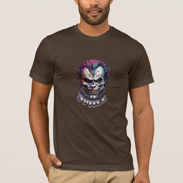 Camiseta "Sonrisa siniestra" (Anverso)