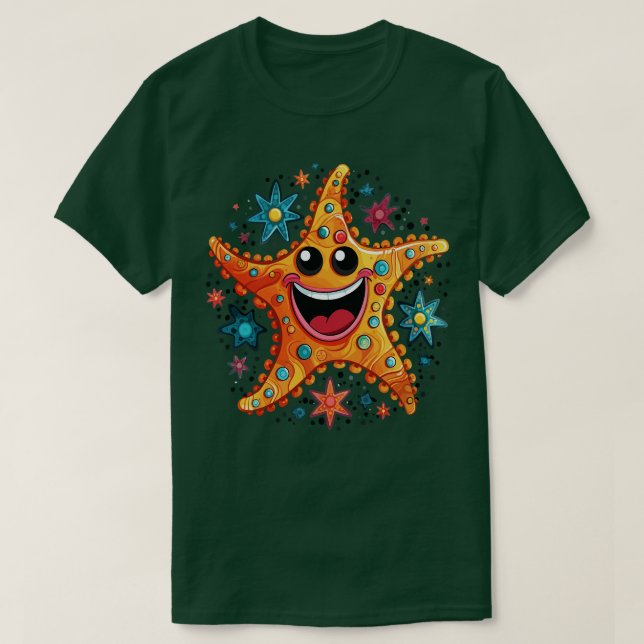 Camiseta Sonrisa Starfish (Diseño del anverso)