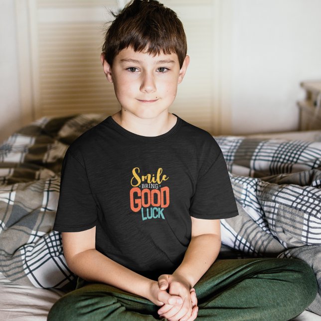 Camiseta Sonrisa trae buena suerte (Subido por el creador)