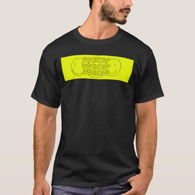 Camiseta Sonrisa, uvas de rap (Anverso)