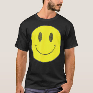 Camiseta Sonrisa Vintage Frente A La Sonrisa Amarilla Vibe