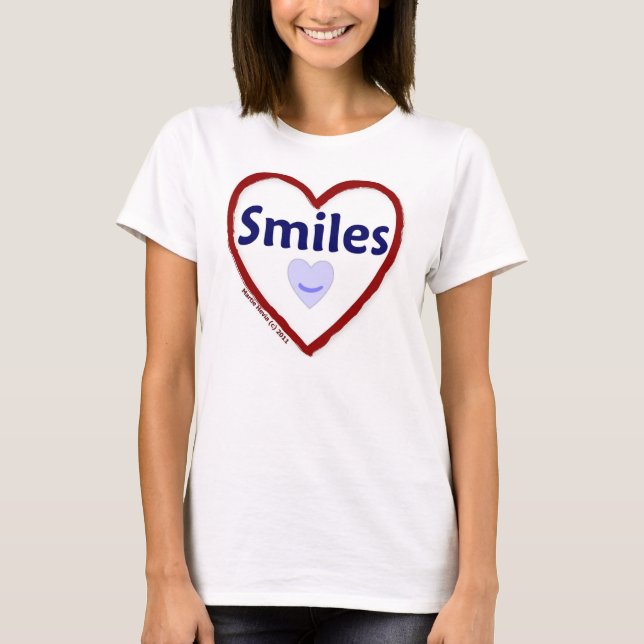 Camiseta Sonrisas de amor (Anverso)
