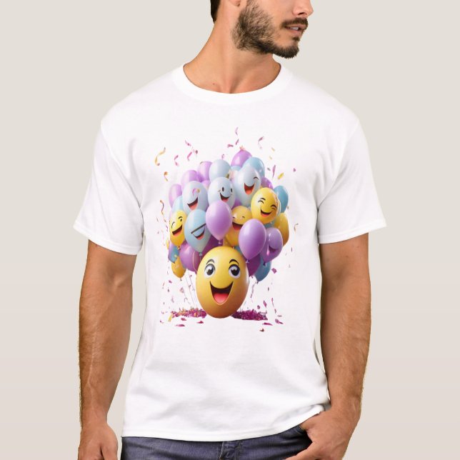 Camiseta Sonrisas De Caras (Anverso)