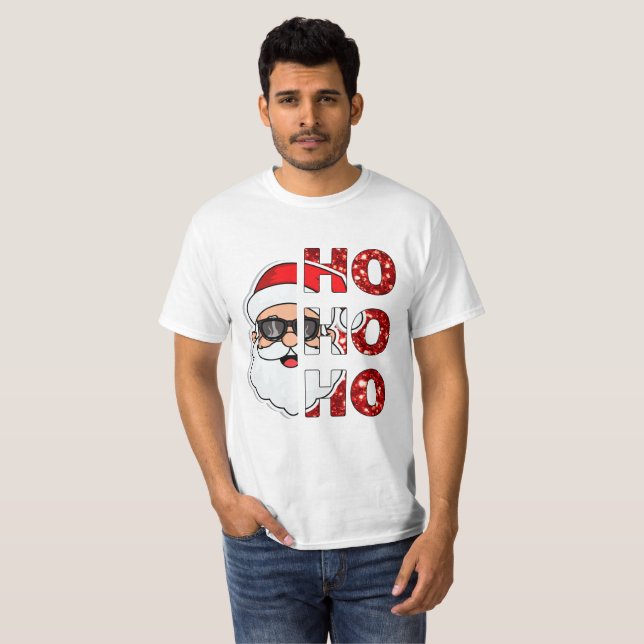 Camiseta Sonrisas de Jolly: Santa's Ho Magic! (Anverso completo)