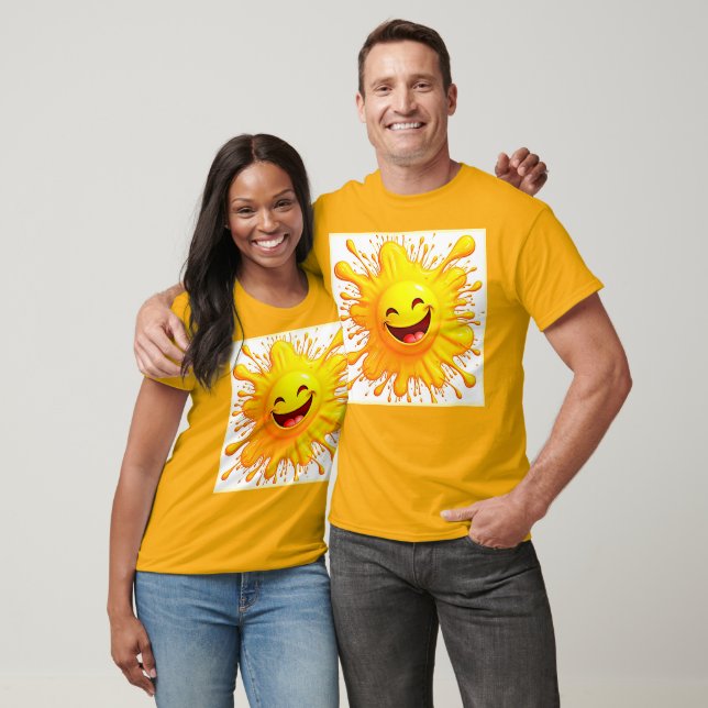 Camiseta Sonrisas de Sol: Explosión de Alegría (Unisexo)
