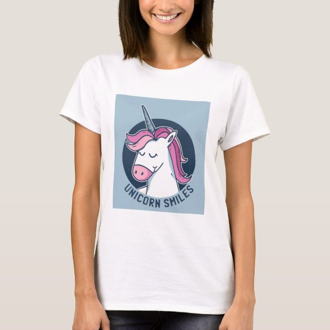 Camiseta Sonrisas de Unicorn (Anverso)