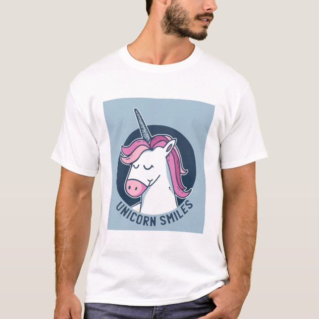 Camiseta Sonrisas de Unicornio (Anverso)