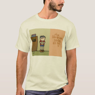 Camiseta sonrisas del bibliotecario