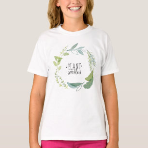 Camiseta Sonrisas finas de la planta de las hierbas II el  