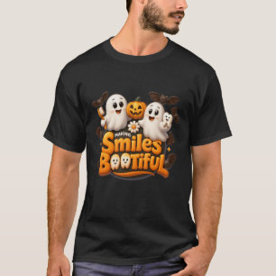 Camiseta Sonrisas haciendo Bootiful Halloween Pareja Fantas