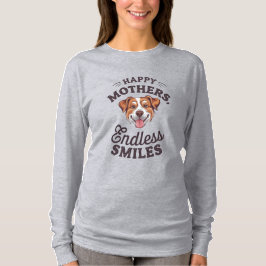 Camiseta Sonrisas interminables de las madres felices - Fel