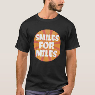 Camiseta Sonrisas Por Millas Diversión Energía Positiva Yog
