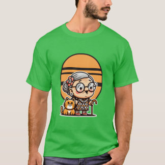 Camiseta Sonrisas y chicas de gatos