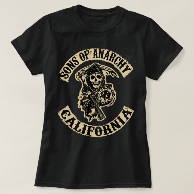 Camiseta Sons of Anarchy Classic T Shirt (Diseño del anverso)