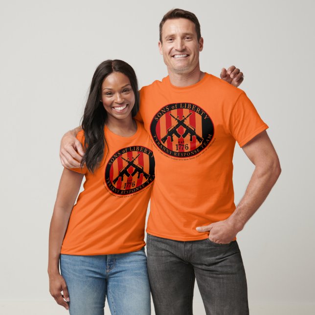 Camiseta Sons of Liberty Tyranny Response T-shirt (Unisexo)
