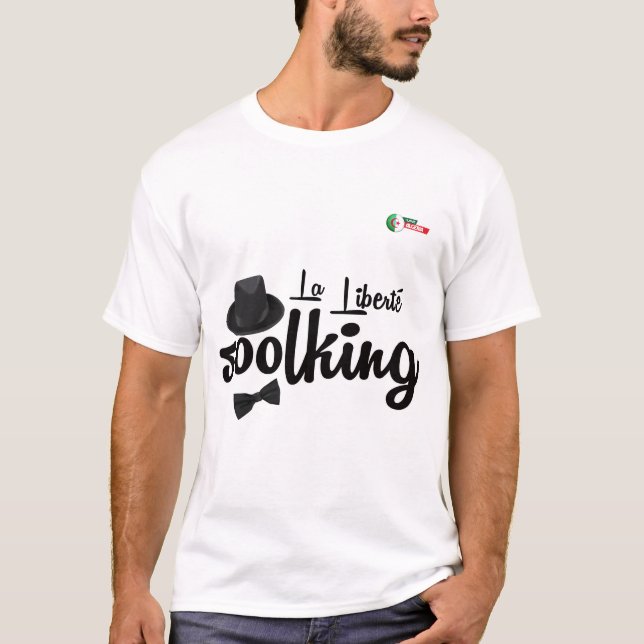camiseta soolking del arte 02 del salim de Liberté (Anverso)