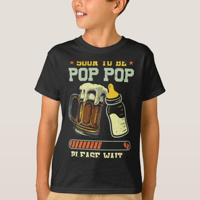 Camiseta Soon To Be P P Est 2025 Pregnancy Announcement  (Anverso)