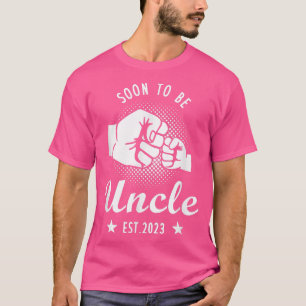 Camiseta Soon To Be Uncle Est 2023 Uncle Pregnancy Announce