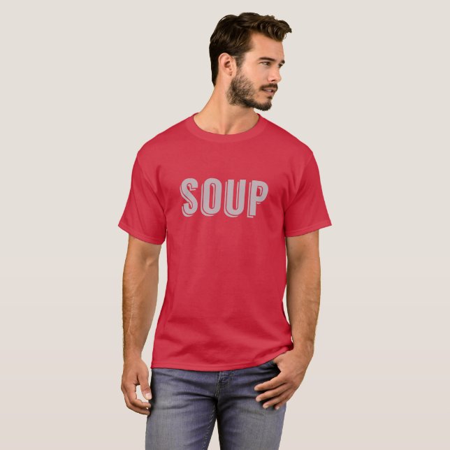 Camiseta Sopa (Anverso completo)