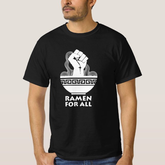 Camiseta Sopa asiática de fideos para todos los amantes del (Anverso)