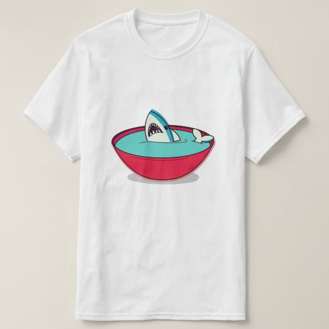 Camiseta Sopa de aleta de tiburón (Diseño del anverso)