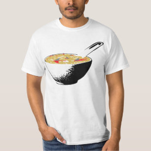 Camiseta sopa de aleta de tiburón