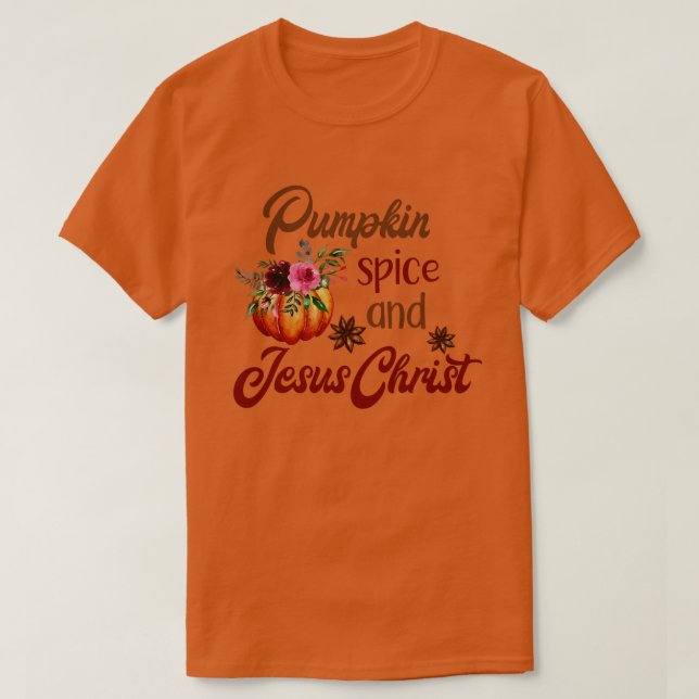 Camiseta Sopa De Calabaza Y Caída Graciosa De Jesucristo (Diseño del anverso)