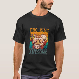 Camiseta Sopa de fideos asiática Pho King Squirrel Pho B