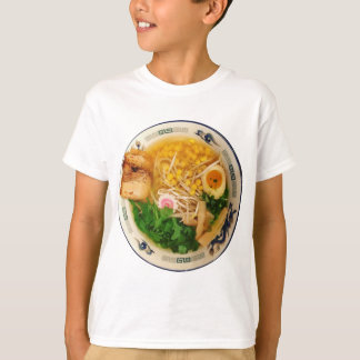 Camiseta Sopa de fideos de cerdo Ramen