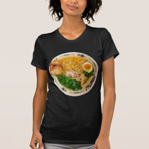 Camiseta Sopa de fideos de cerdo Ramen