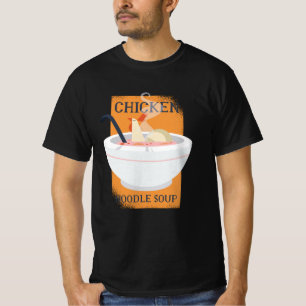 Camiseta Sopa de fideos de pollo