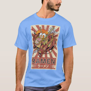 Camiseta Sopa de fideos japonesa Ramen Dragon