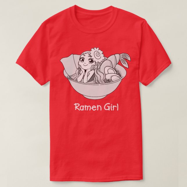Camiseta Sopa de fideos Ramen regalo japonés 2517 (Diseño del anverso)