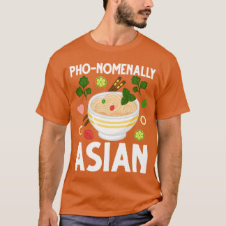 Camiseta Sopa de fideos vietnamita comida asiática amigos