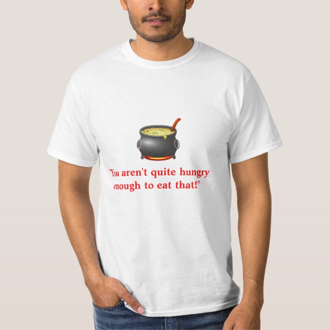 Camiseta Sopa de la piedra del arrastre de la mazmorra (Anverso)