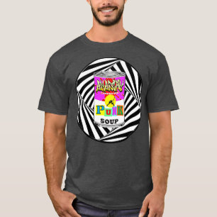 Camiseta sopa de punk op Art
