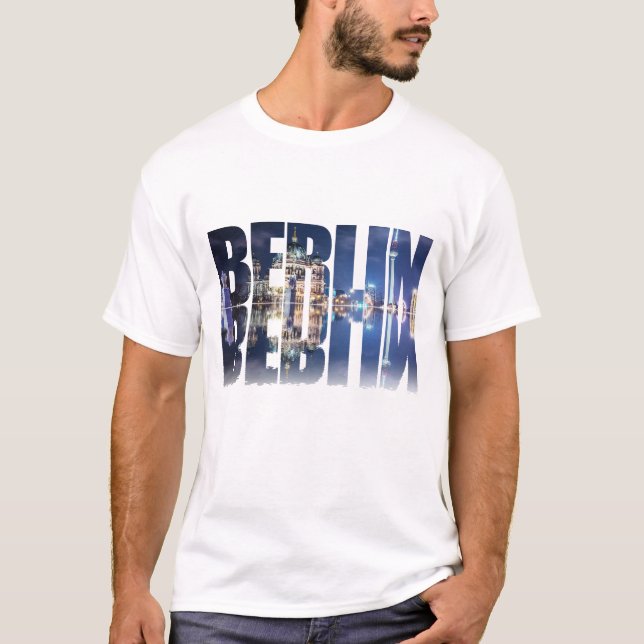 Camiseta Sopa de texto de Berlín (Anverso)