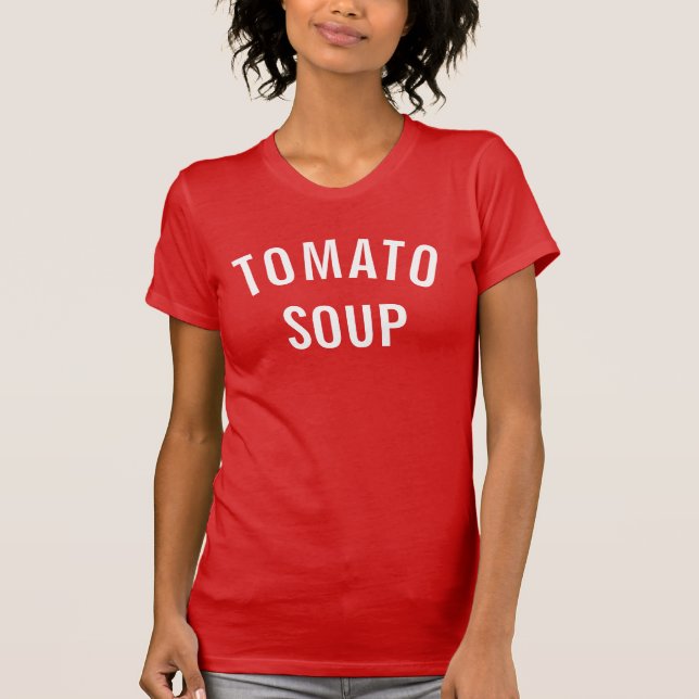 Camiseta Sopa del tomate (Anverso)