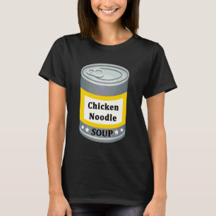Camiseta Sopa Enlatada De Pollo Con Fideos Divertida Para E