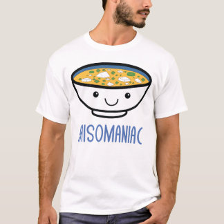 Camiseta Sopa japonesa misomaniaca graciosa, Kawaii Anime