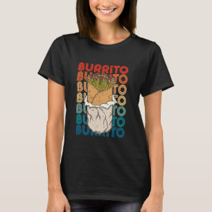 Camiseta Sopa mexicana de comida con burrito para comer