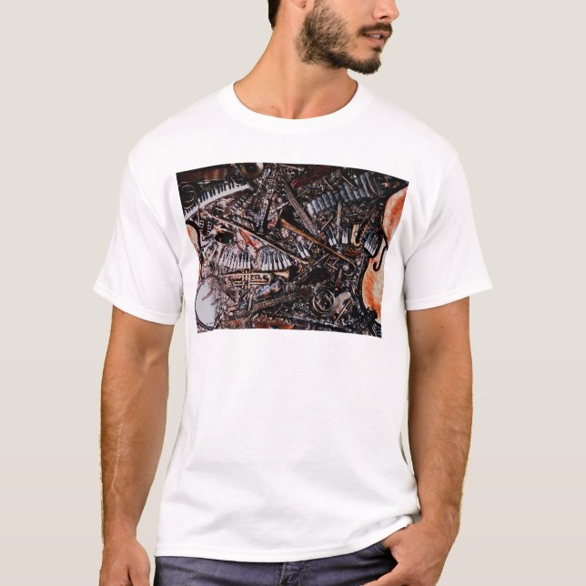 Camiseta Sopa musical (Anverso)