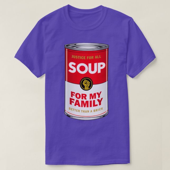Camiseta Sopa para mi familiaTShirt 1 (Diseño del anverso)