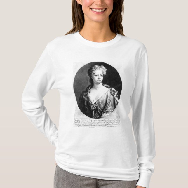Camiseta Sophia Dorothea, reina de Prusia (Anverso)