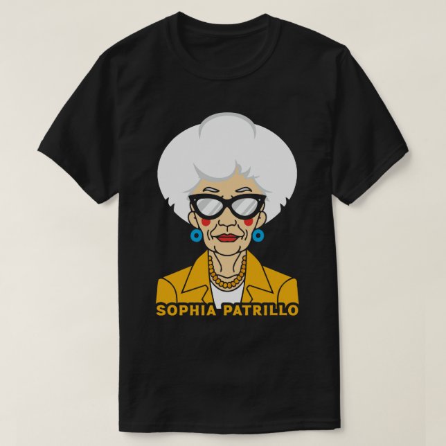 Camiseta Sophia Patrillo Original Fan Art (Diseño del anverso)