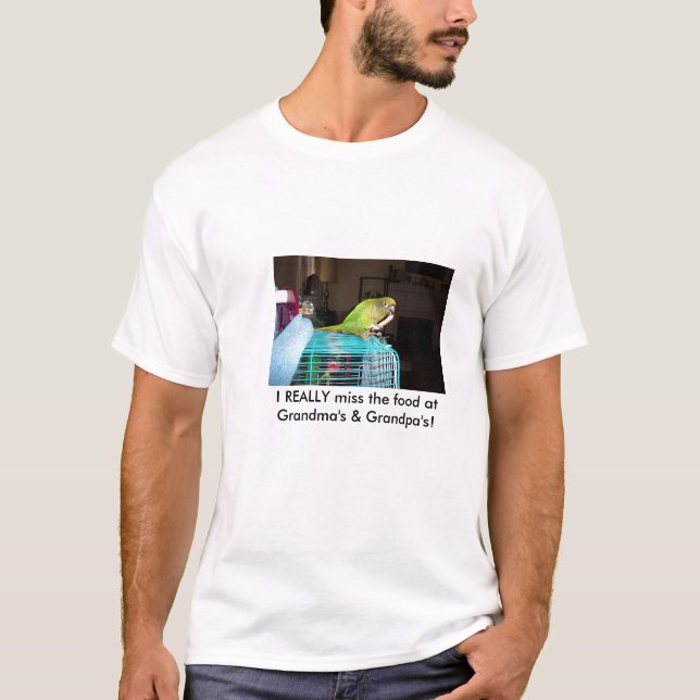 Camiseta Sophie:  Falto REALMENTE la comida en… (Anverso)