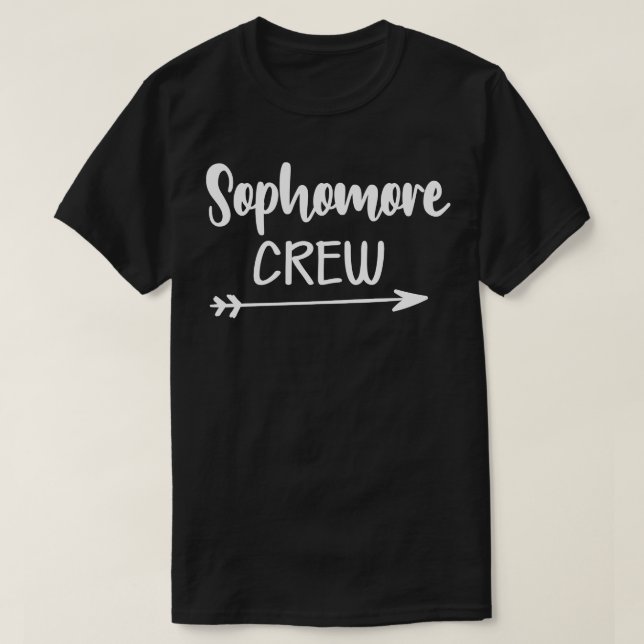 Camiseta Sophomore Crew (Diseño del anverso)